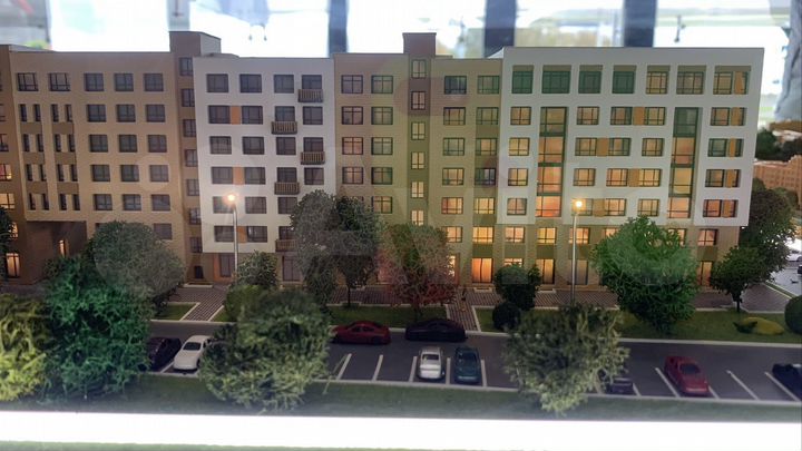 1-к. квартира, 43,1 м², 3/7 эт.