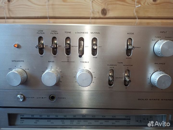 Trio/Kenwood KA-5006 на транзисторах Nec