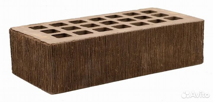 Лицевой кирпич коричневый