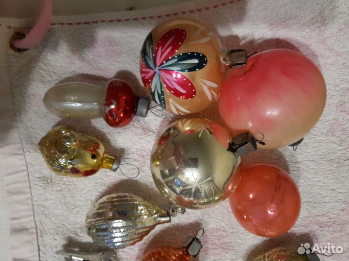 Елочные игрушки СССР