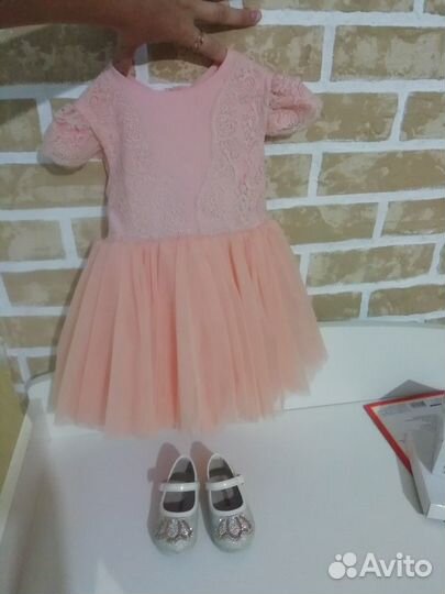 Пышное платье на 1 годик