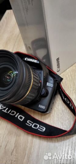 Зеркальный фотоаппарат canon EOS 500D
