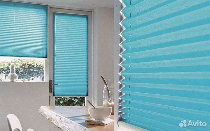 Шторы рулонные (плиссе)