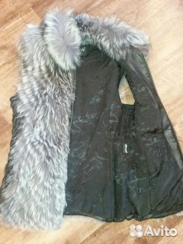 Жилет из чернобурки