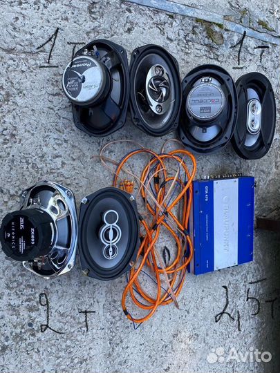 Продам колонки и усилитель