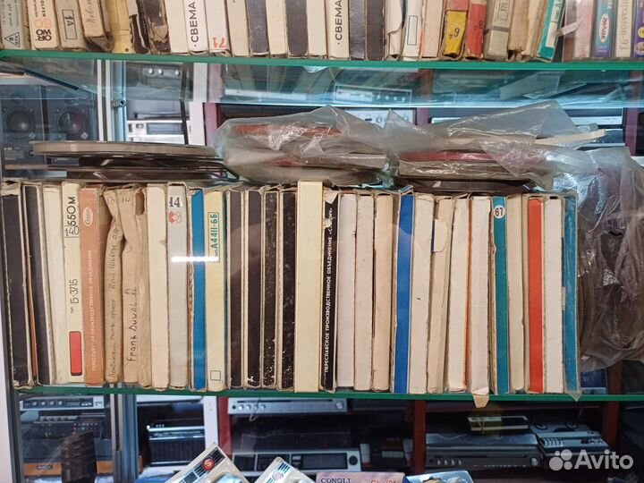 Магнитная лента катушки с записью СССР