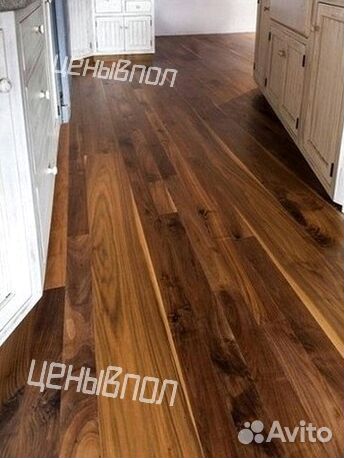 Паркетная доска орех американский
