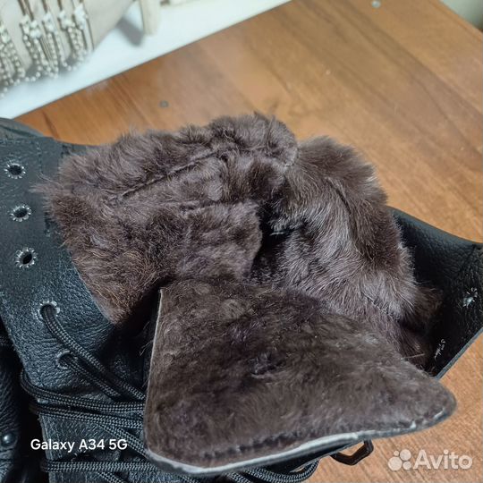 Берцы зимние rampon