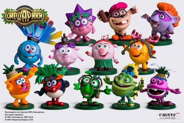 Колекционные фигурки Смешарики Prosto Toys раритет