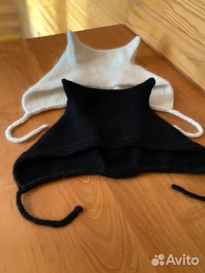 Шапка с ушками