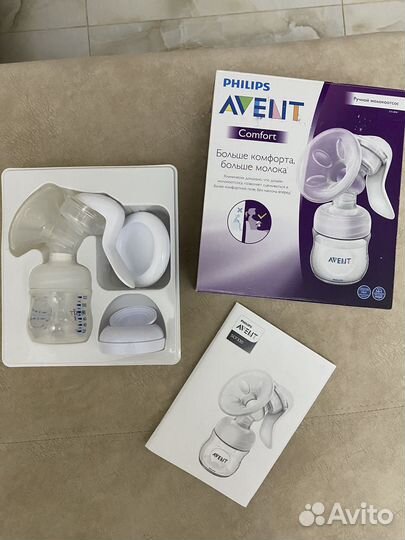 Молокоотсос avent ручной новый