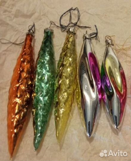 Ёлочные игрушки СССР