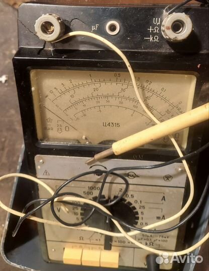 Тестер мультиметр СССР