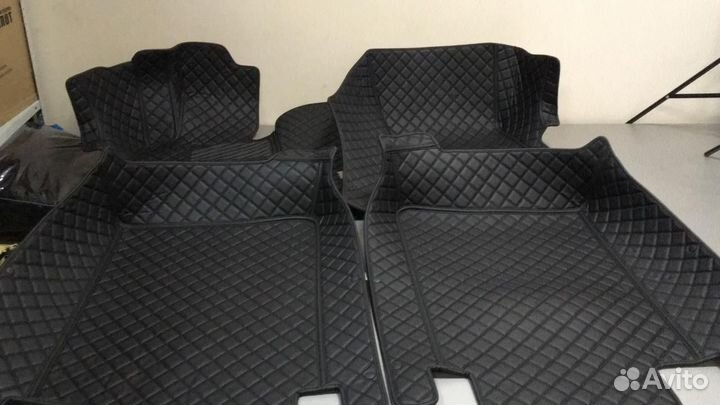 3D Коврики Range Rover Салон Багажник из Экокожи
