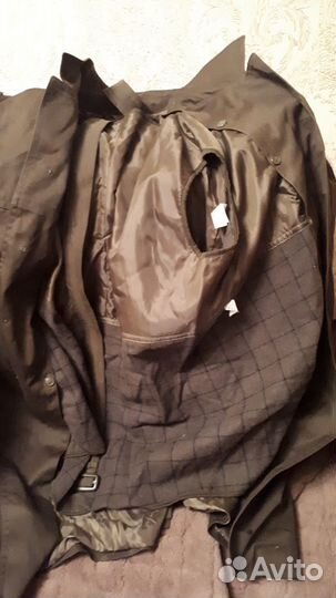 Костюм зимний полевой, плащ демисезонный и другое