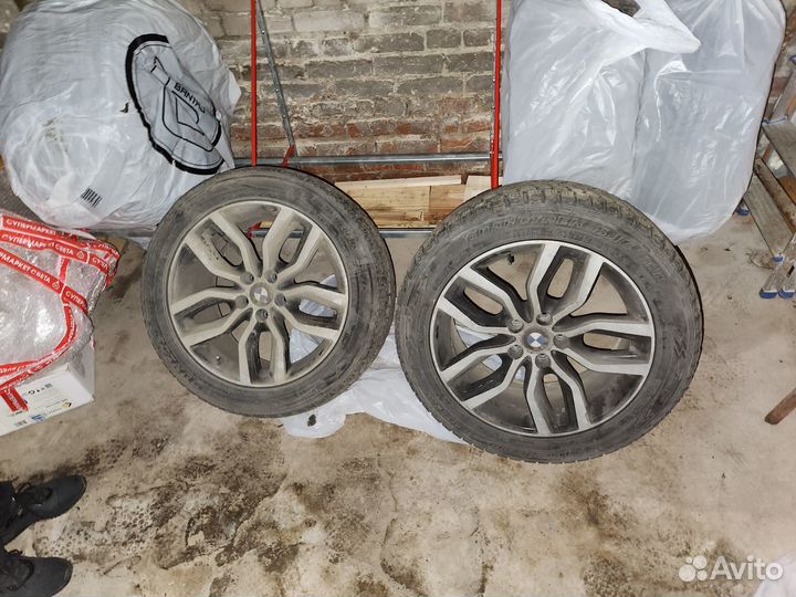 Колеса в сборе r19 255 50 с bmw x5 e70, зима