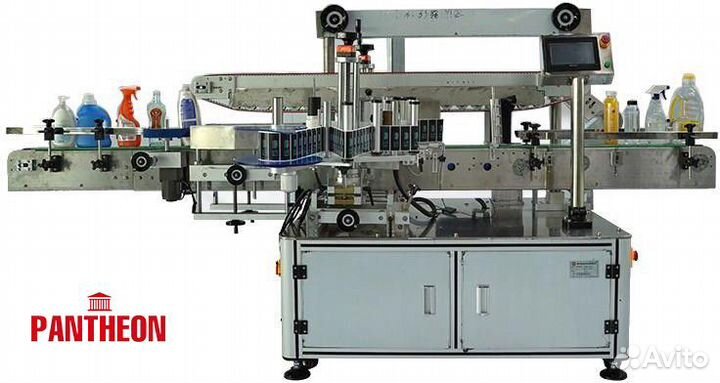 Автоматическая двусторонняя этикетировочная машина