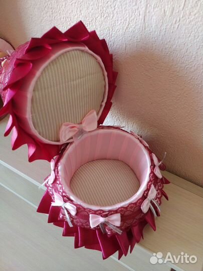 Шкатулка-кукла, кукла Барби с сюрпризом