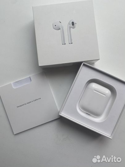 Airpods 2 оригинал (2021 год)