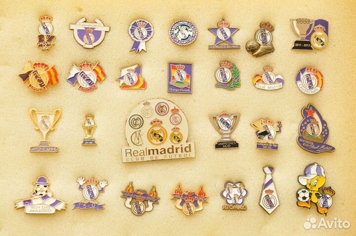 Значки футбол старая Испания Ла Лига и 2 лига