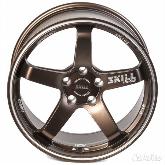 Кованые диски Skill SL166 R18 на Lexus IS250