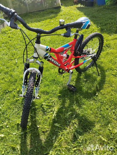 Велосипед горный детский 20,двухподвес