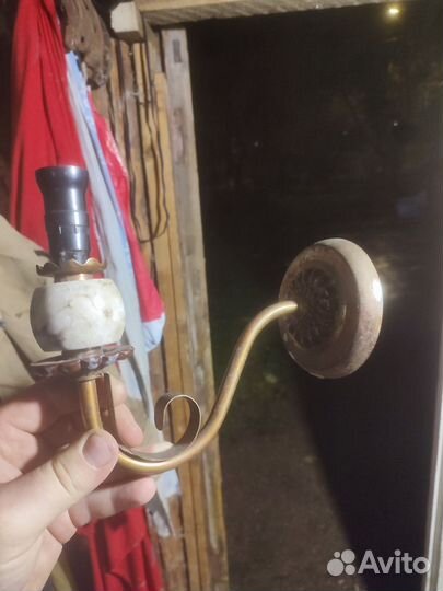 Лампа СССР настенная