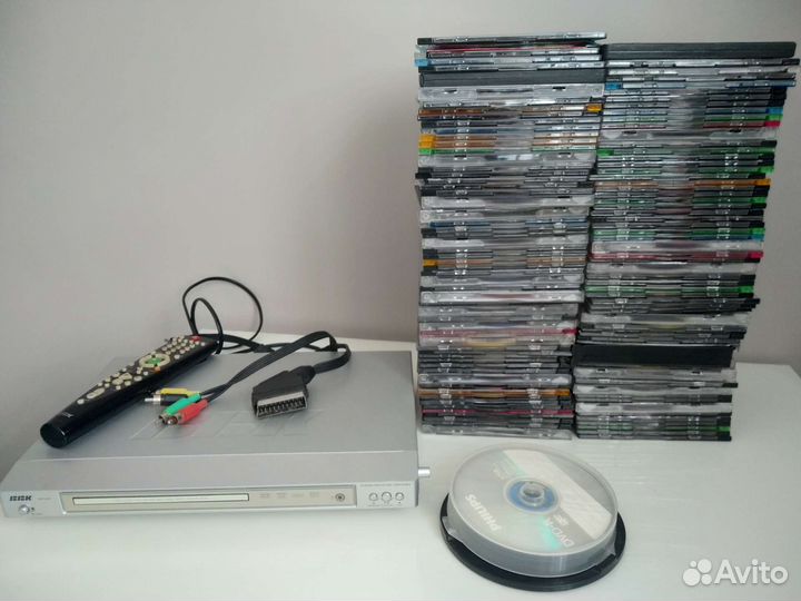 DVD плеер+120 фильмов