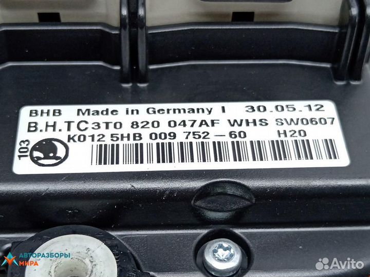 Блок управления печки / климат-контроля Skoda