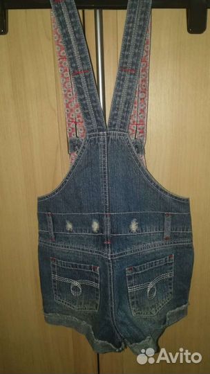 Комбинезон джинсовый 116