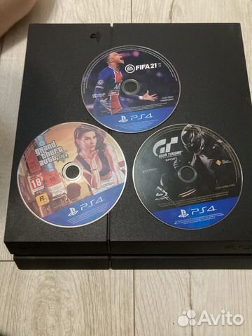 Игровая приставка ps4