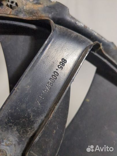 Вентилятор радиатора Mercedes E W210, 2000