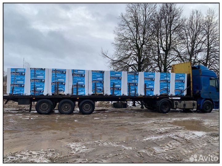 Газобетонные блоки с завода Бонолит
