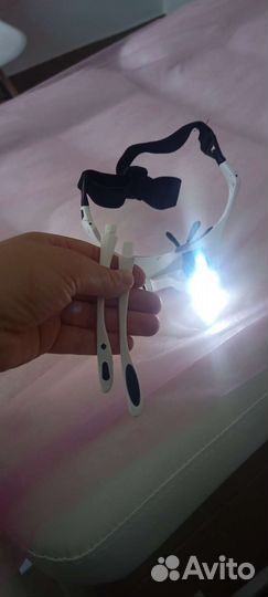 Лупа с креплением на голову