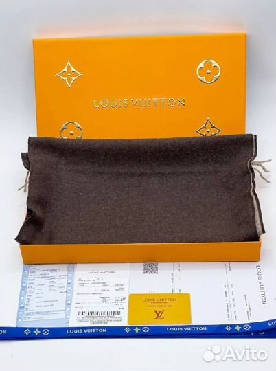 Шарф Louis Vuitton Коричневый