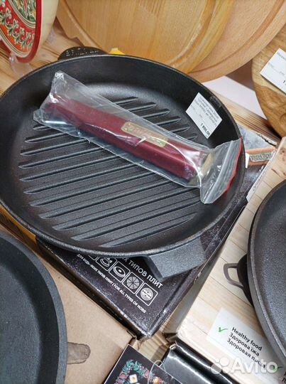 Сковородки чугунные