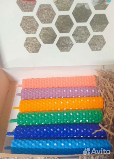 Свечи из вощины