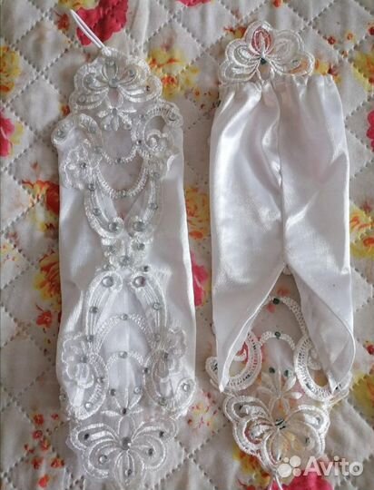 Перчатки ажурные