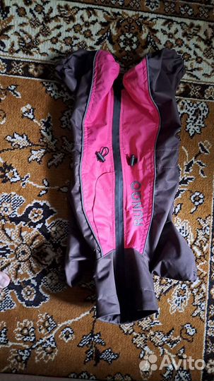 Комбензон для дождливой погоды для средней собачки