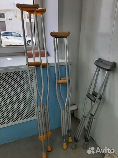 Костыли подмышечные бу детские