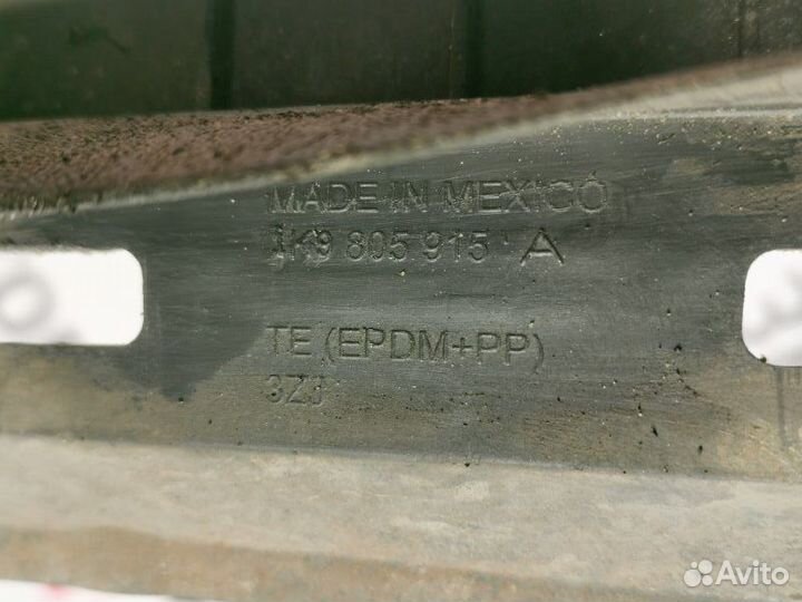 Юбка бампера Volkswagen Golf универсал cfhc 2010