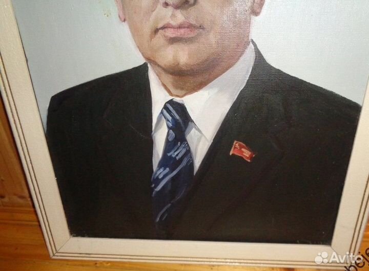 Михаил Горбачев портрет Агитация СССР