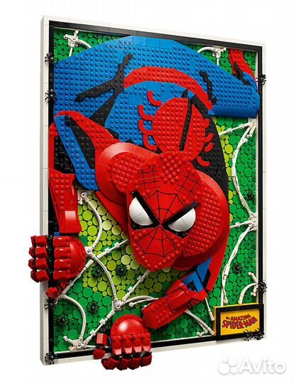 Lego Art 31209 The Amazing Spider-Man 2099 дет