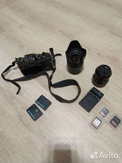 Фотоаппарат Fujifilm XT-2 + 2 объектива