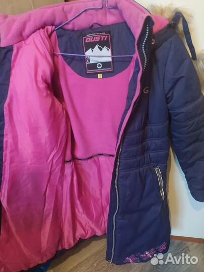 Пальто для девочки рост 140