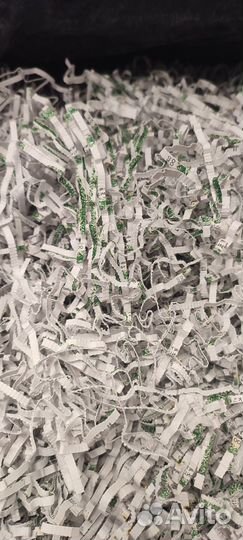 Наполнитель бумажный, бумажная стружка, упаковка