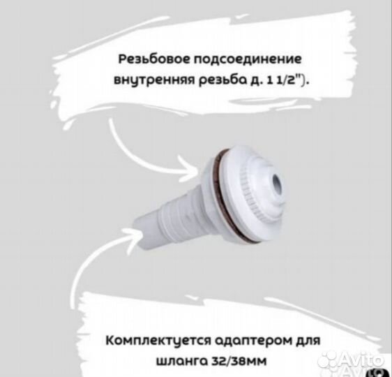 Форсунка для бассейна