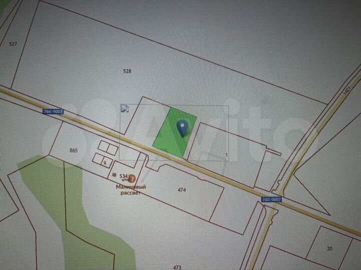 Участок 100 сот. (промназначения)