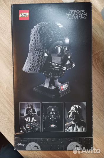 Lego Star Wars 75304 Darth Vader Шлем Дарт Вейдер