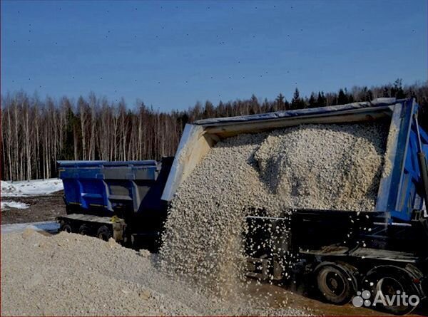 Щебень. Фал